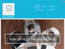 Tablet Screenshot of italia-servizi.com